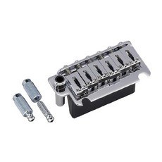 GOTOH 窄間距 10.5mm 弦鞍 搖座 小搖 小雙搖 顫音 Fender, 1個, NS510T-FE1 窄版兩點式銀色,黑色鋅合金 FST 專利底座