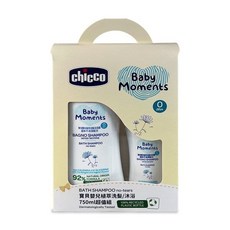 CHICCO 寶貝嬰兒植萃洗髮沐浴露 750ml 超值組, 1個