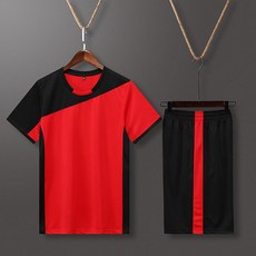 배구 맞춤제작 유니폼 서비스에 단체복 단체주문상품, A830 남성용 반팔 레드