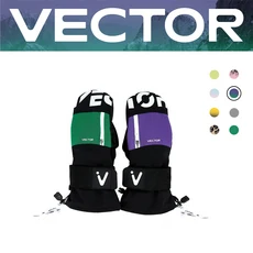 벡터 여성 야외 더블 보드 스노우 케블라 방수 내마모성 세미 분리형 장갑 3M 코튼, [03] Color 3, 03 Color 3, 한개옵션2