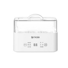 onkale 智能煮蛋器，一次蒸6顆蛋，24小時預約，精準控溫, 白色(一次6枚)