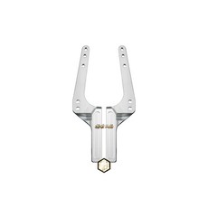 GJMS FS-X 倒叉 土除支架 適用勁戰 三代/四代/五代機車, 1個, 勁戰1~3代,銀色