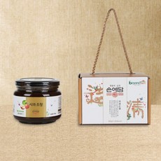 청송사과한과 [손예담] 진심 조청 사과조청, 500g, 1개