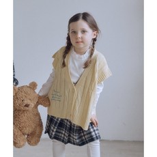 로아앤제인 (30%SALE) 크럼블 니트 베스트 3037125