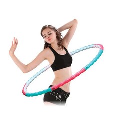 훌라후프 지압 운동기구 유산소 마사지, 상세페이지 참조, 1개