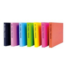 에코 합지 A5 세금철 화일 계산서 전표 영수증 거래명세서 보관 정리 펀치리스 파일, 주황