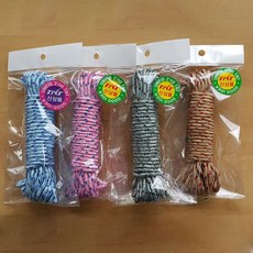 유니피스 10미터 다용도 로프 캠핑 텐트 낚시 밧줄, 로프10m(색상랜덤), 1개