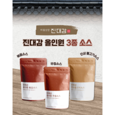 진대감 올인원 무침소스 볶음소스 인삼불고기소스 만능소스 혼밥소스 혼밥양념 캠핑 캠핑소스 캠핑요리 맛집 맛집소스 맛집양념 집들이 집들이음식 요리초보 초보요리사, 1개