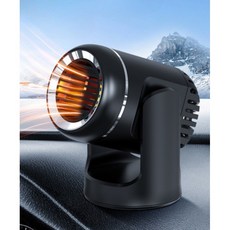 온풍기 히터 시가잭 차량용 난로 볼트 검정색12V 화물차 1_12V 블랙 냉난방 겸용, 2_12V 화이트 냉난방 겸용