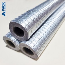 에이팩 파이프 배관 수도 동파방지 보온커버 단열재 보온재 25mm x 1m, 3개