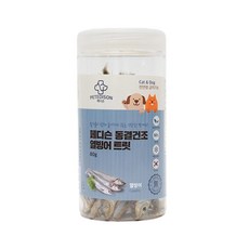 동결건조 간식 강아지 고양이 열빙어 트릿 페디슨 80g, 1개
