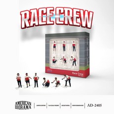 Mini GT 美國 diorama 1:64 金屬工具組 A, 詳見包裝, AD2405 賽道工作人員