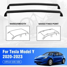 자동차 지붕 크로스 바 테슬라 모델 3 2017-2022 Y 루프탑 화물 캐리어 랙, 02 for model y, 1개