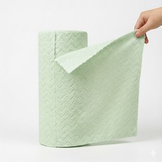 조이초이스 극세사 빨아쓰는 롤 행주, 1개, 그린, 30매