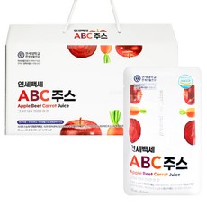 연세 생활건강 연세백세 ABC주스 사과 당근 비트 건강즙, 2.1L, 1박스