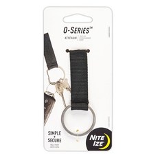 나잇아이즈 Nite Ize O-시리즈 키체인 스테인리스 스틸 스플릿 링 대체품이 있는 키체인 랜야드
