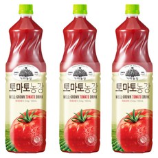 웅진 가야농장 토마토농장 주스 1.5L x 12PET, 1L, 1개
