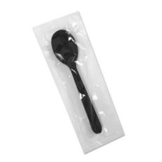 생활을그리다 아이스크림용 12cm 개별포장 블랙, 1개입, 100개