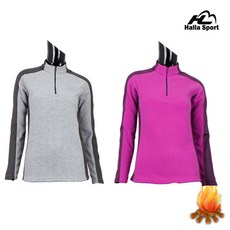 HALLA SPORT 여성 티티오스 티셔츠 (기모니트)