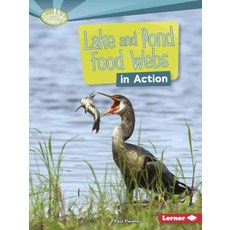 (영문도서) Lake and Pond Food Webs in Action Paperback, Lerner Classroom, English, 9781467715553