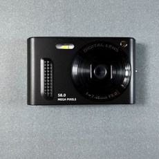 카메라 폴로라이드 장난감 생일 미니 컴팩트 프린트 선물, 블랙 64G 메모리 (5 800 만 화소 + 뷰티용 필
