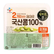 원하프국산콩두부(찌개용) 300G씨제이, 1개, 300g
