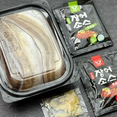 통수산 자연산 손질 대장어 바다장어 소스증정 초생강증정 국내산 아나고 붕장어, 1개, 대장어1kg(2~3마리)700g내외