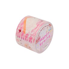 디어플레이스 패치워크 마스킹테이프 다꾸 스티커 30mm x 3m, 1개, 2 해피 소잉