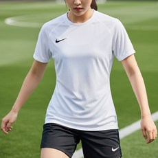 나이키 우먼스 반팔 티셔츠 HV8178-100 드라이 핏 파크 8 저지 헬스 운동 스포츠 단체