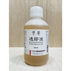 正大筆莊 透膠液 日本鳳凰顏料 膠彩 重彩 水干適用, 500ml