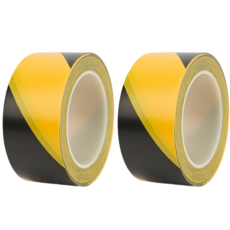 건코몰 프리미엄 안전표시 출입경고 테이프, 2개