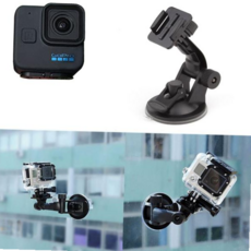 흡착 고프로 차량 자동차 차량용 11 호환 미니 블랙박스 유리 스탠드 창문 거치대 카메라 액션캠