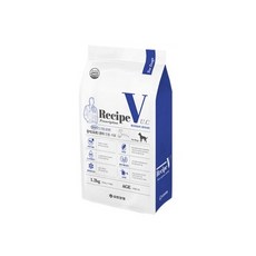 유한양행레시피브이 강아지 처방식사료, 1.2kg, 1개