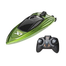 RC 보트 배 무선 고속 조종 방수 스피드 LED 램프 2.4GHz 전기, 01 green, 1개