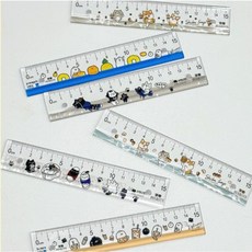 筆樂 聯名 15CM 防滑尺, 1個, 露腳貓