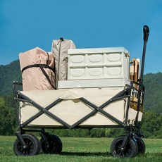 다용도 캠핑 카트 접이식 수납 웨건 대형 이동 rwj*2019BR