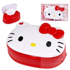 소망상점 키티 물티슈케이스 티슈커버용품, 1개