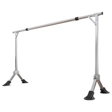 中部晾曬王 免安裝2米不鏽鋼伸縮曬衣架 (附防風夾/防風扣), 詳見包裝