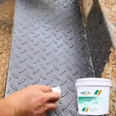 녹전환제 20LBS 그레이 수성 프라이머 금속 메탈, 브라이트레드 도구 포함, 1kg, 1개