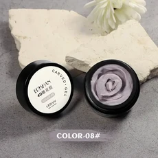 네일 조각 접착제 4D 입체 모양 릴리프 광선 요법 매니큐어 UV 모델링 클레이 스페셜, 03 08