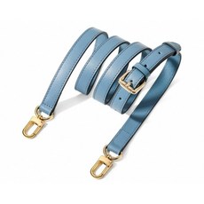 speedy變色背帶，全真皮水桶包/法規包/麻將包背帶，精品包包配件，斜背包帶, 藍色1.8寬度, 1個