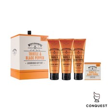 CONQUEST 英國 The Scottish Fine Soaps Company 紳士經典頂級沐浴禮盒四件組, 1個