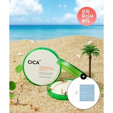 네이처리퍼블릭 2pack 그린더마 마일드 시카 빅 선쿠션, 단일옵션 PK3903