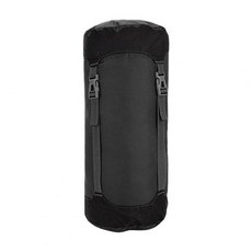 캠핑 침낭 미니 압축 자루 방수 강화 재봉 물건 보관 가방, Black 22cmx53cm, 1개