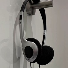 빈티지 헤드셋 레트로 클래식옛날감성 2color 휴대용, 실버 마이크 포함