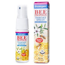 Enzergen® 麥蘆卡蜂蜜蜂膠液 喉嚨噴霧 (無酒精配方), 2個, 30ml