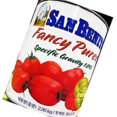 식당용 대용량 토마토캔(퓨레 베니토 2.98K)X6