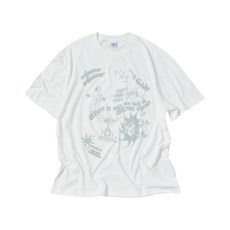 TRAVEL 코스모스 반팔티 화이트