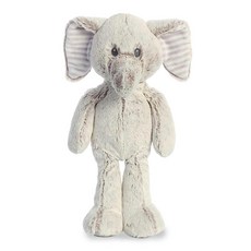 [4] Ebba - 커들러 - 엘빈 코끼리 커들러 35.6 cm(14 인치) 그레이, Elvin Elephant, 14-Inches