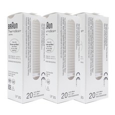 브라운 체온계 리필 필터 x 3개